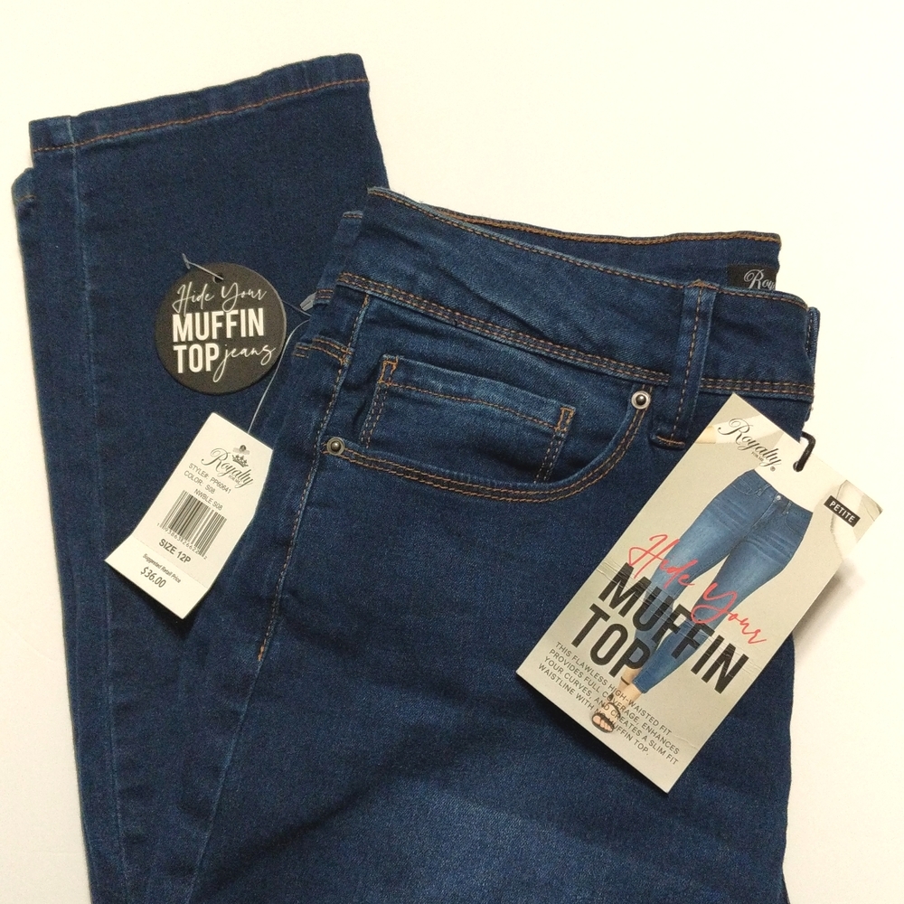Hide Muffin Top High Rise Skinny Jeans